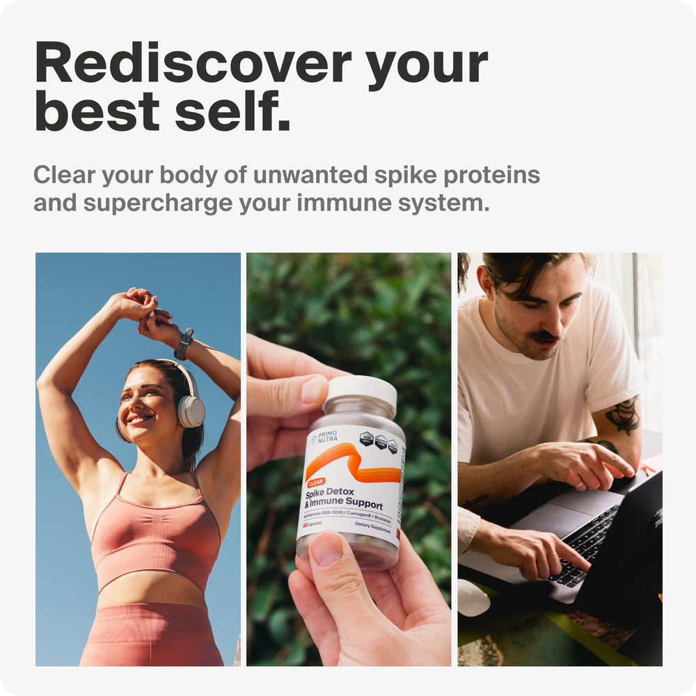 PRIMONUTRA Spike Detox packaging box communicates trusted quality and usage guidance