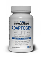 Pro Formulations MD Adaptogen Elite bottle front showing premium blend for daily balance