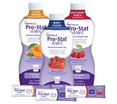 Pro-Stat AWC pour image shows ready-to-drink daily nutrition