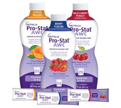 Pro-Stat AWC pour image shows ready-to-drink daily nutrition