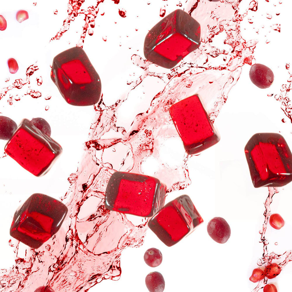 Close-up of ProBAR Bolt gummies showing vibrant color and bite-sized energy.