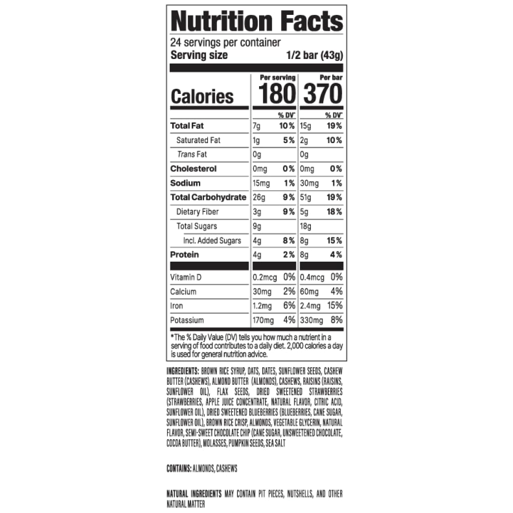 Probar Label Non-GMO Project Verified confirms commitment to clean ingredients.