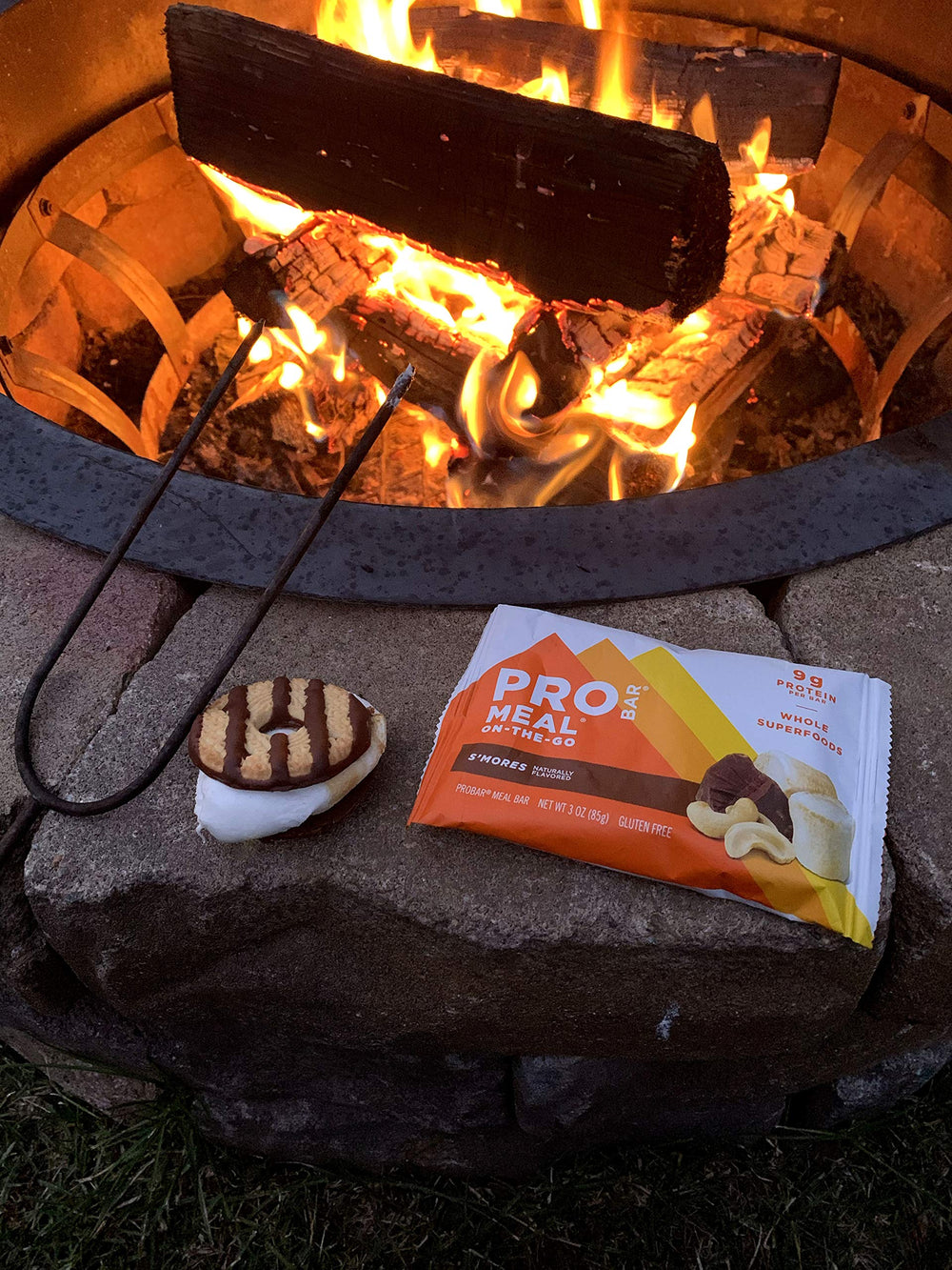 PROBAR MEAL Bar S'Mores gluten-free and soy-free ingredients in a portable bar