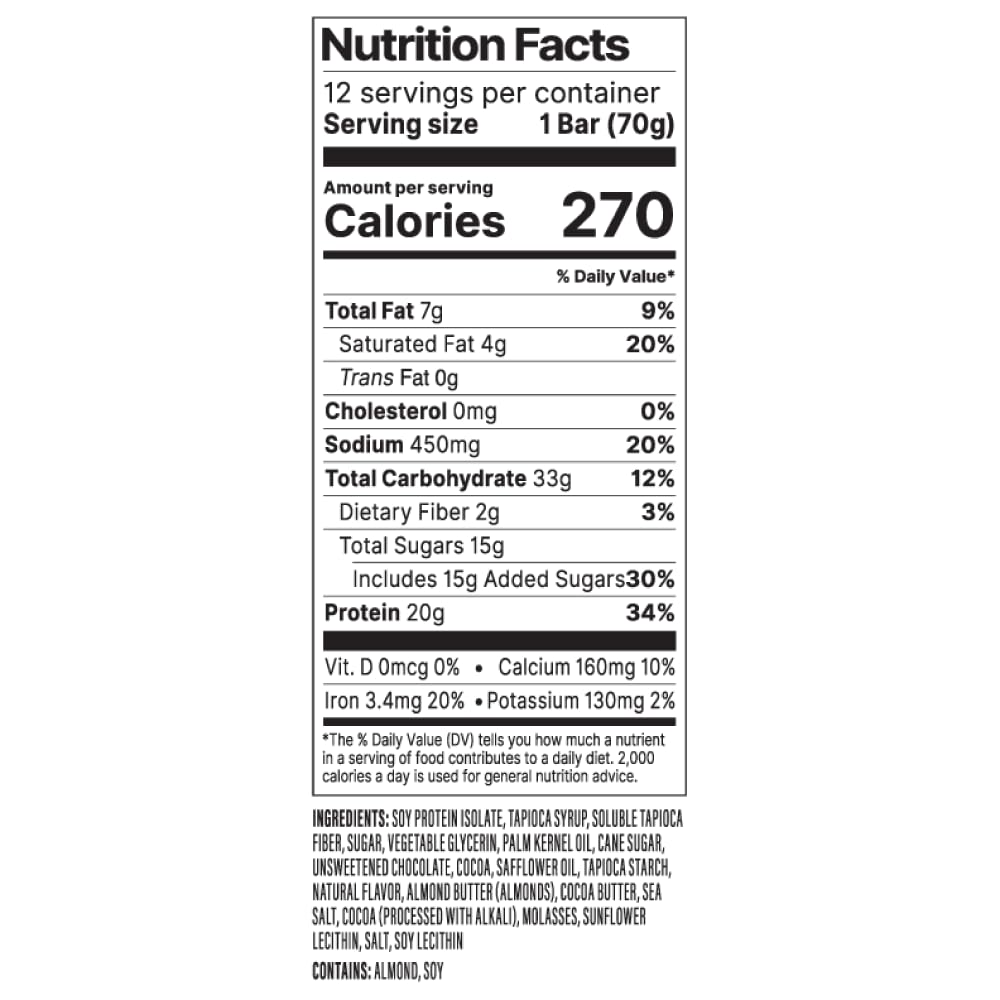 Probar Protein Bar Cookie Dough on shelf, ideal daily protein snack.