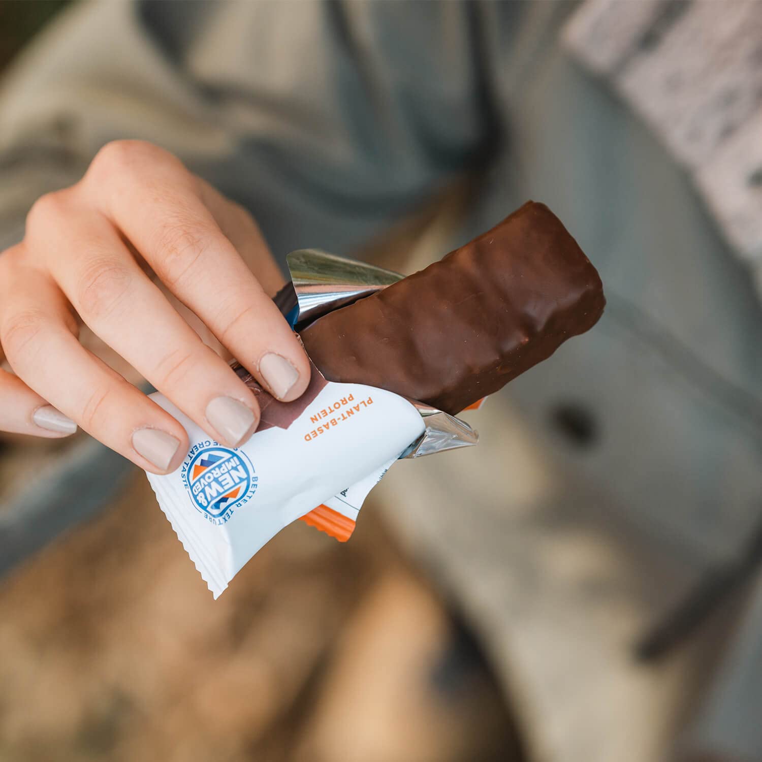 ProBAR Protein Bar Sea Salt Caramel ingredients highlight plant protein and gluten-free, dairy-free elements.