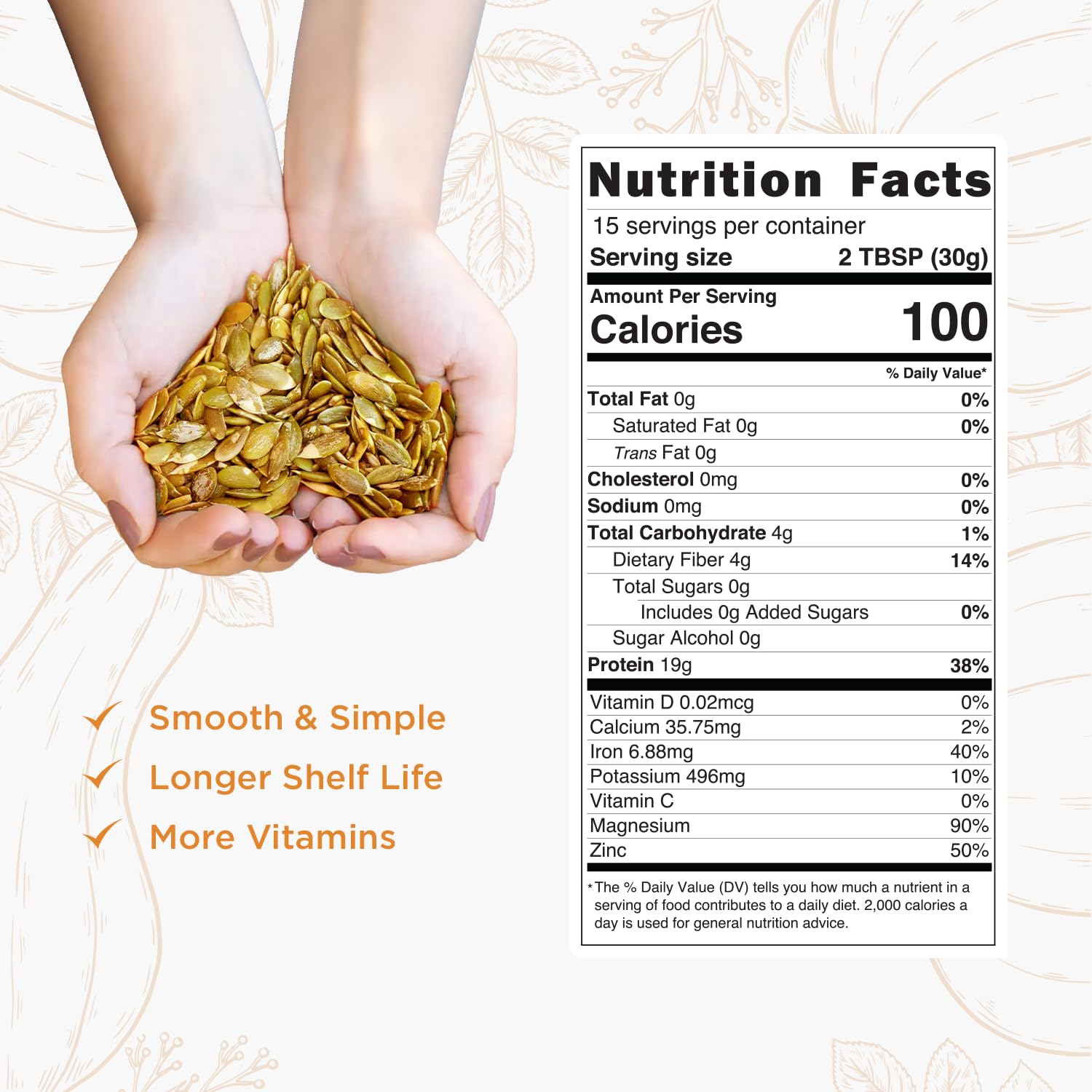 Probase Nutrition pumpkin-seed protein smoothie image, ideal base for creamy shakes.