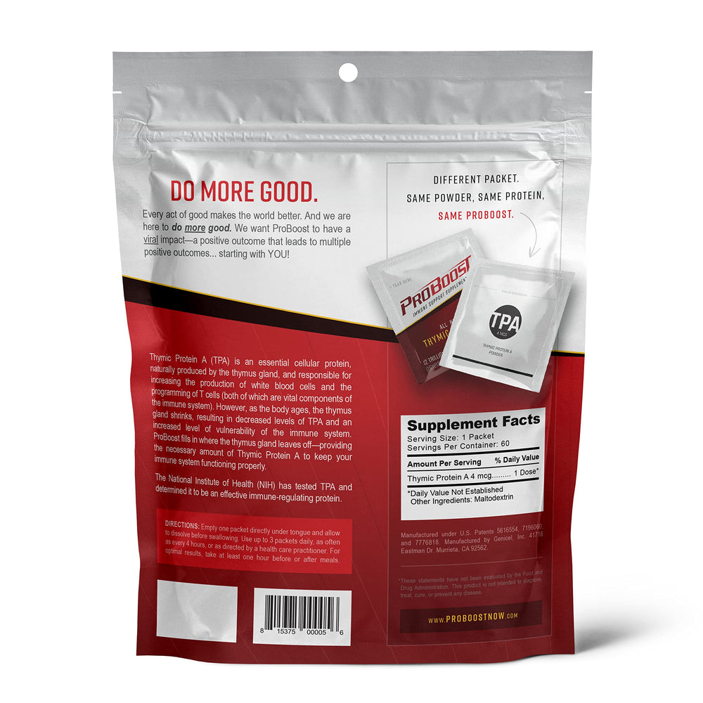 ProBoost USA-made badge on packaging indicating quality