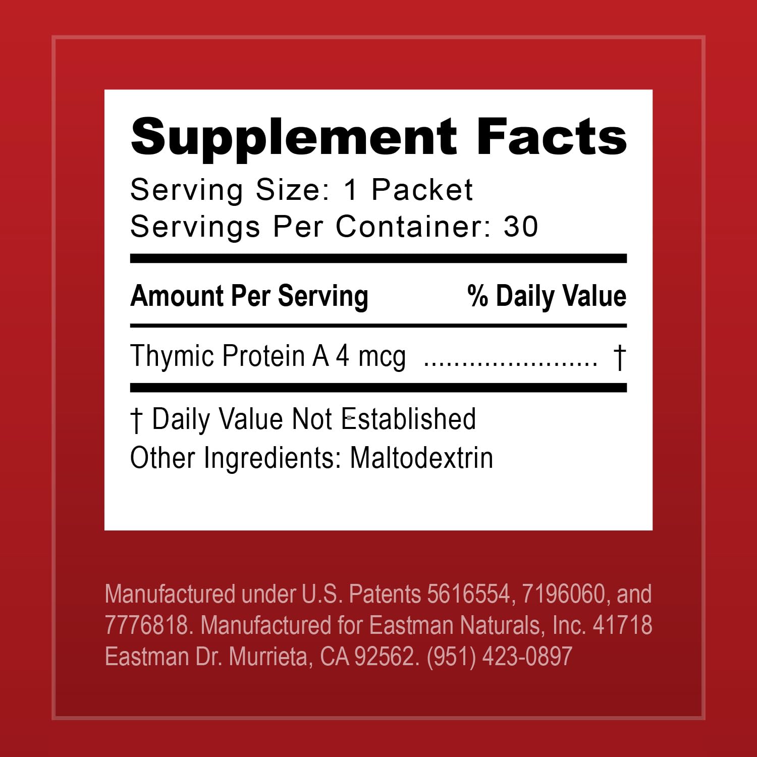 ProBoost Thymic Protein A powder pour action for daily ritual