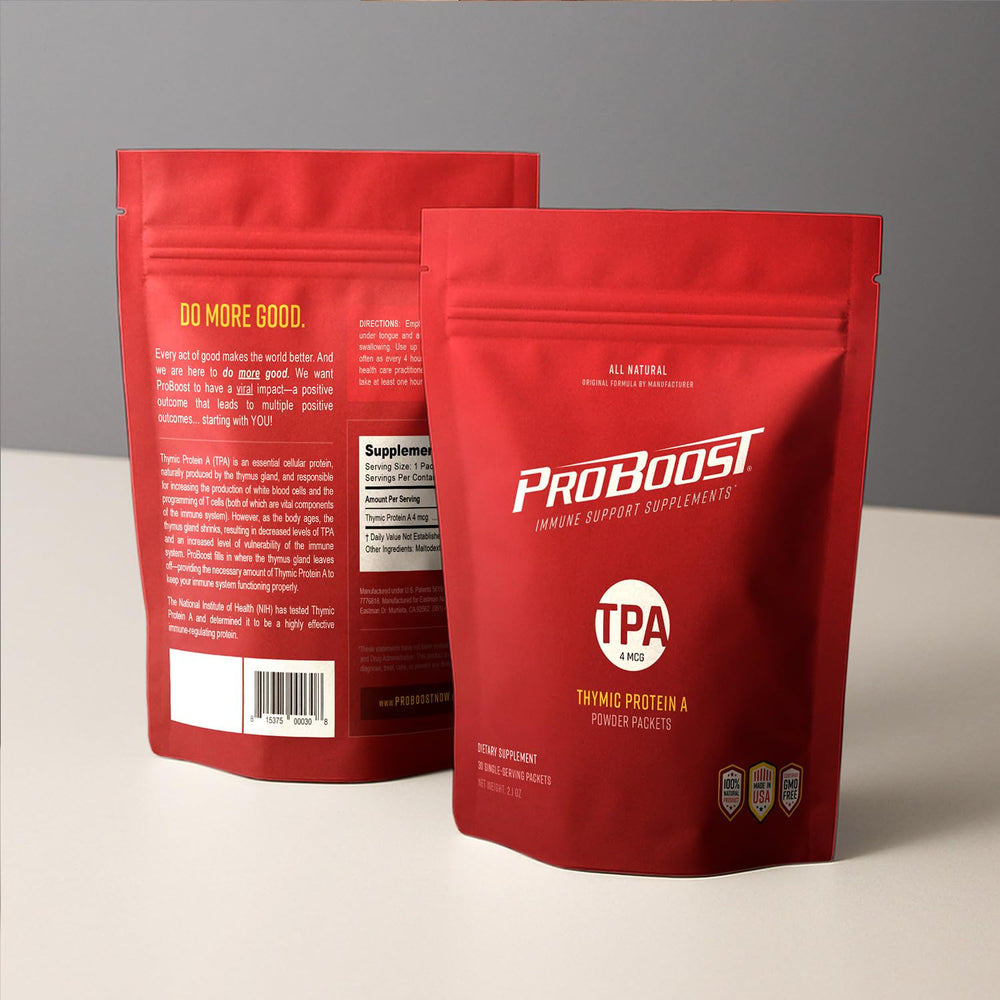 ProBoost Thymic Protein A powder enables fast sublingual dissolve