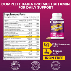 ProCare Health veggie capsules dissolve quickly for post-bariatric absorption