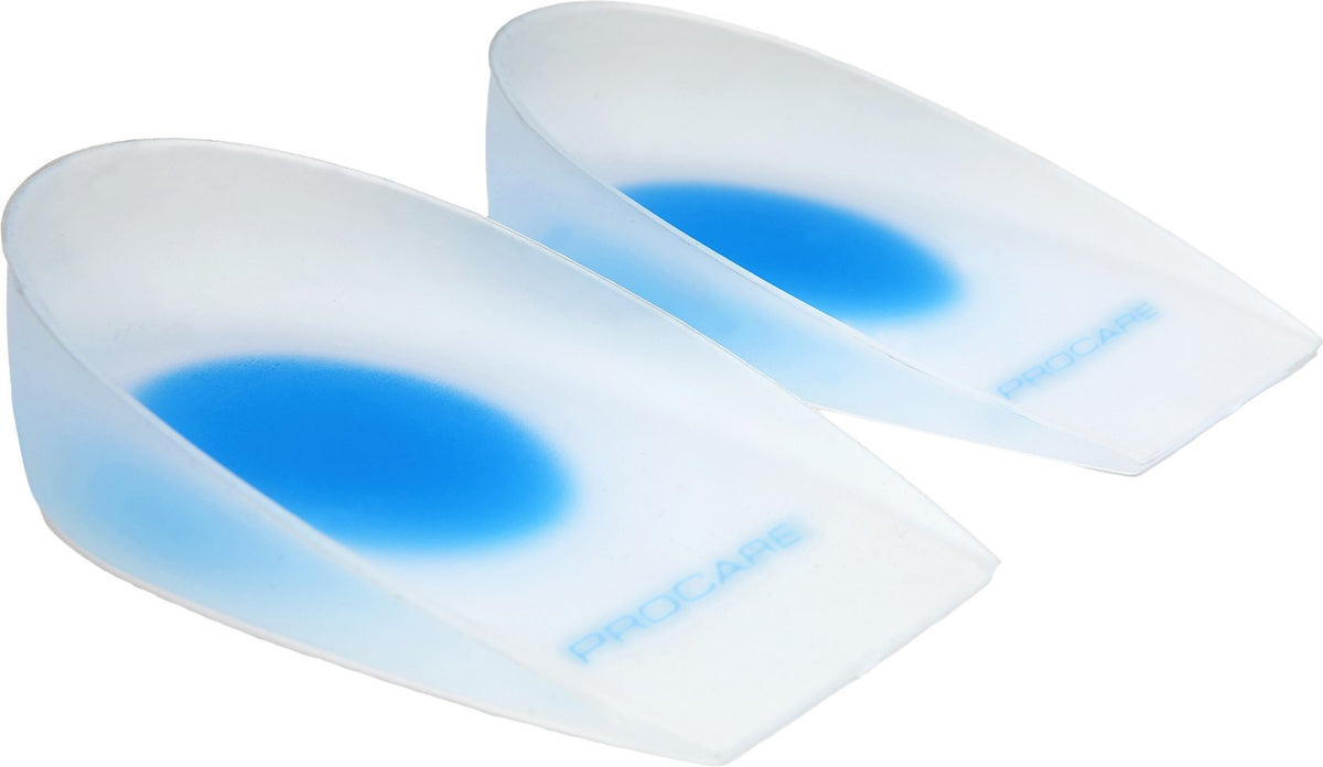 ProCare Silicone Heel Cup close-up highlighting soft silicone for heel comfort