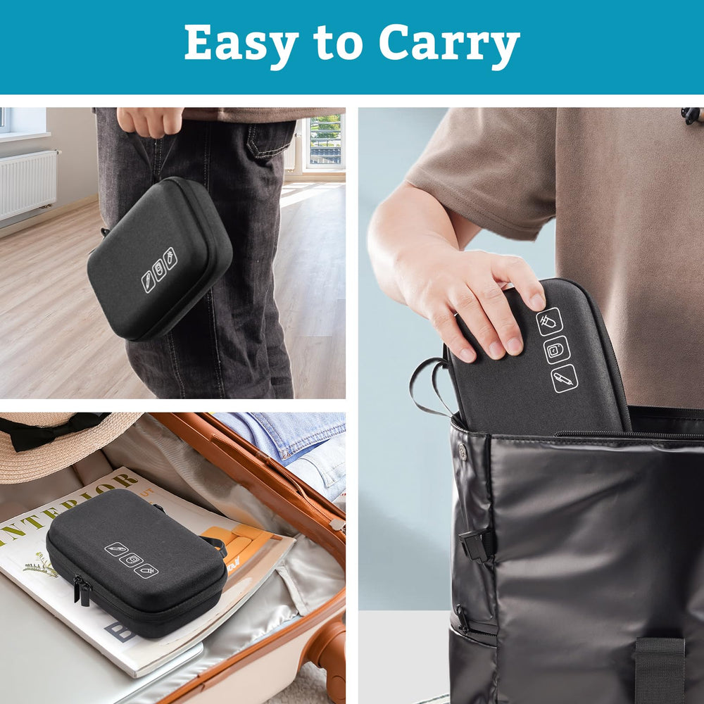 ProCase glucose meter pocket image demonstrates secure fit and easy access