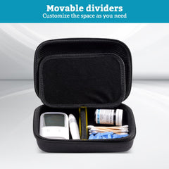 ProCase insulin-pen pocket view highlights dedicated storage for pens