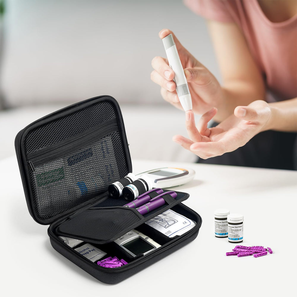 ProCase case sturdy handle makes carrying easy during travel.