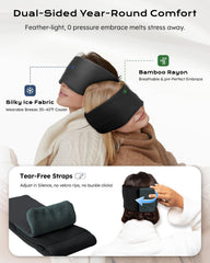 ProCIV silent-adjust straps prevent rips and clicks for peaceful nights.