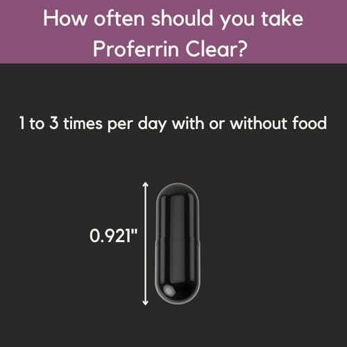 Proferrin Clear label highlights naturally occurring heme iron source.