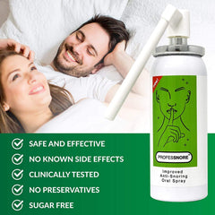 Professnore upper airways lubricant coating forms a natural lubricating layer for smoother breathing.