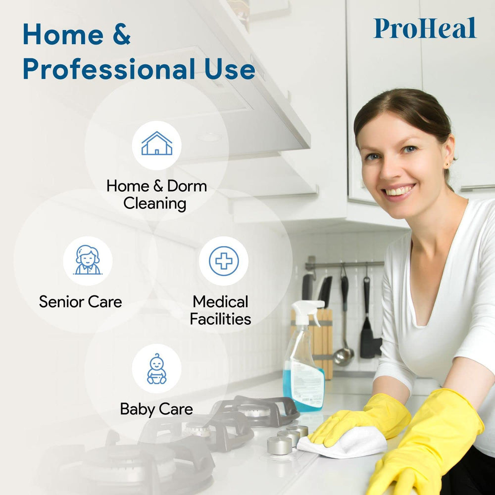 ProHeal dry wipes for makeup removal without moisture