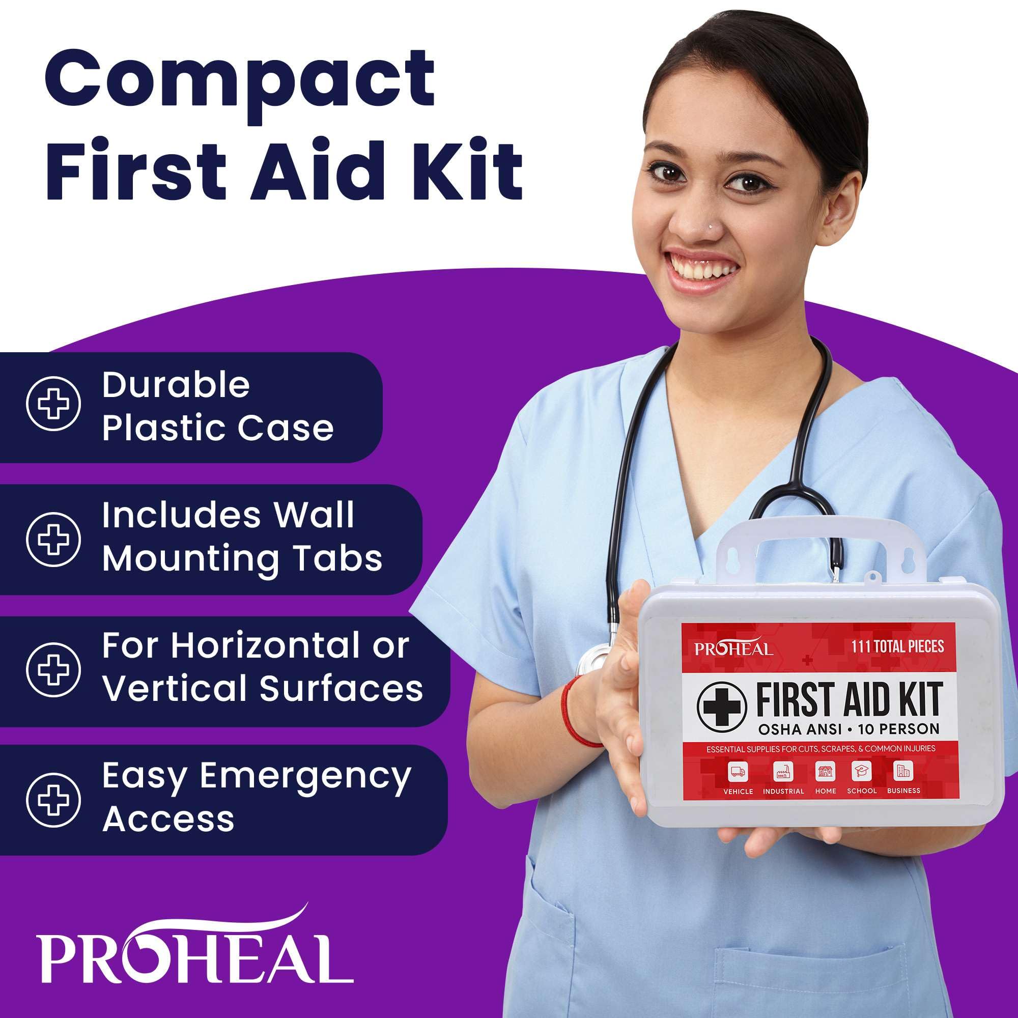 ProHeal gloves and bandages for reliable wound care readiness