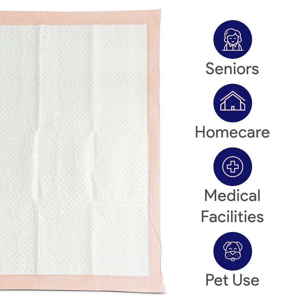 ProHeal latex-free underpad is skin-friendly and gentle