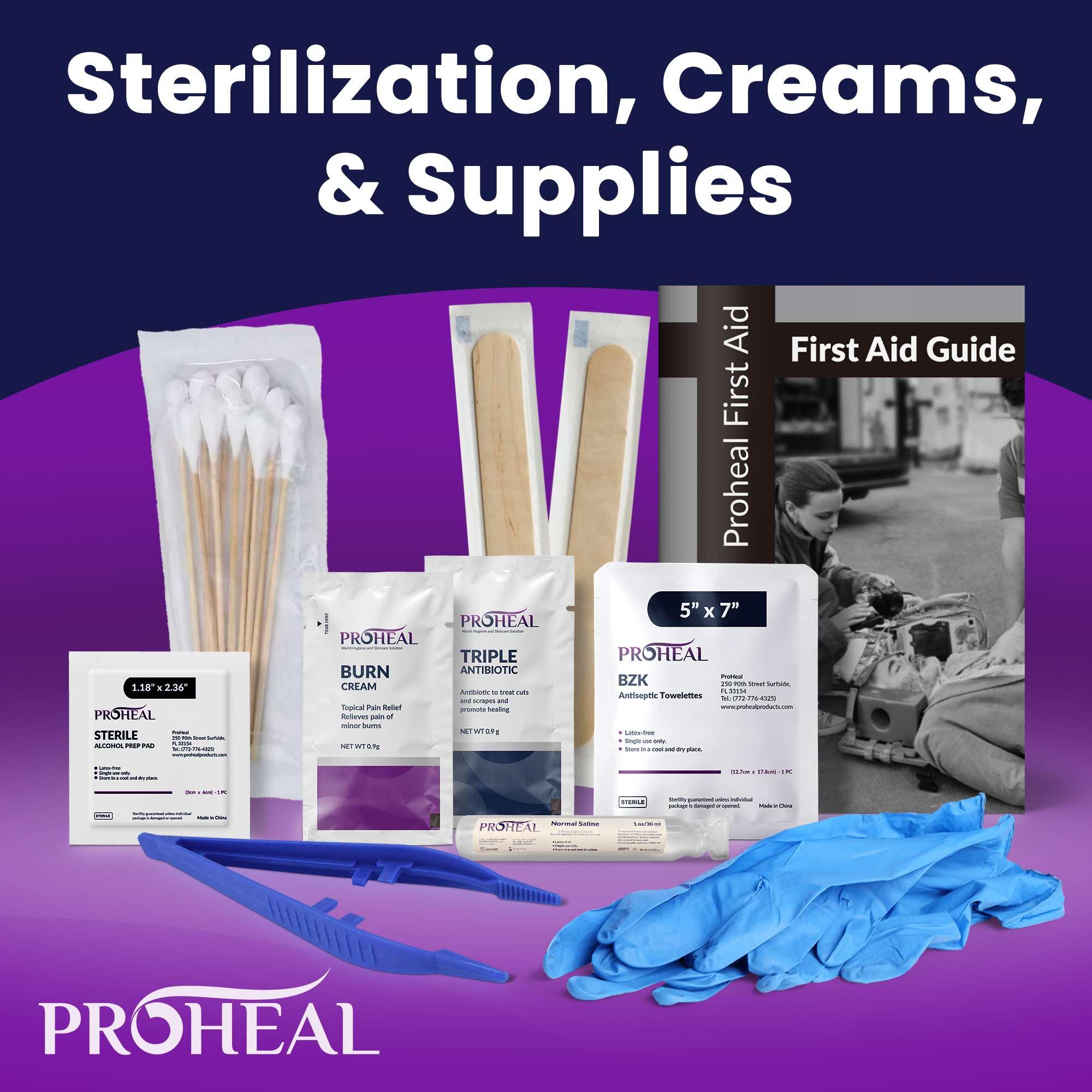ProHeal manual included guides users through basic safety steps
