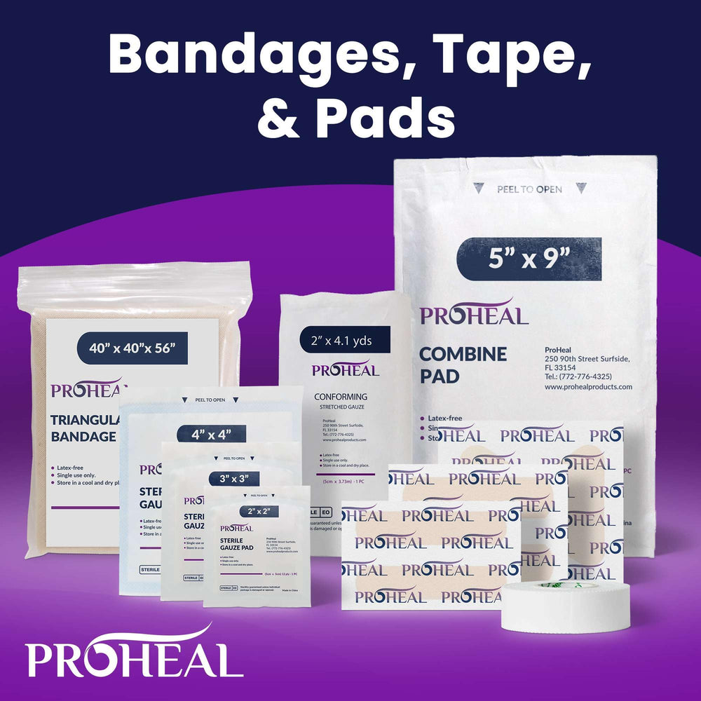 ProHeal travel-ready first aid kit for on-the-go emergencies