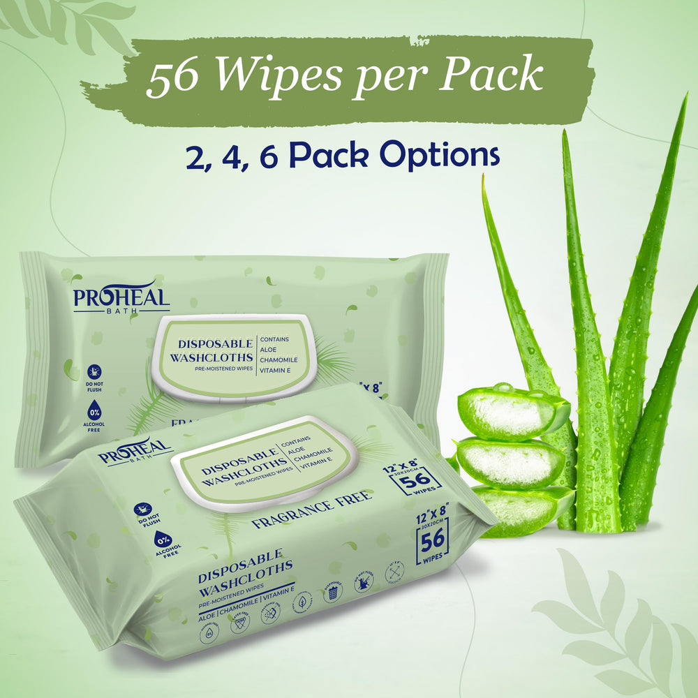 ProHeal wipes on bathroom counter for quick freshening and cleanup