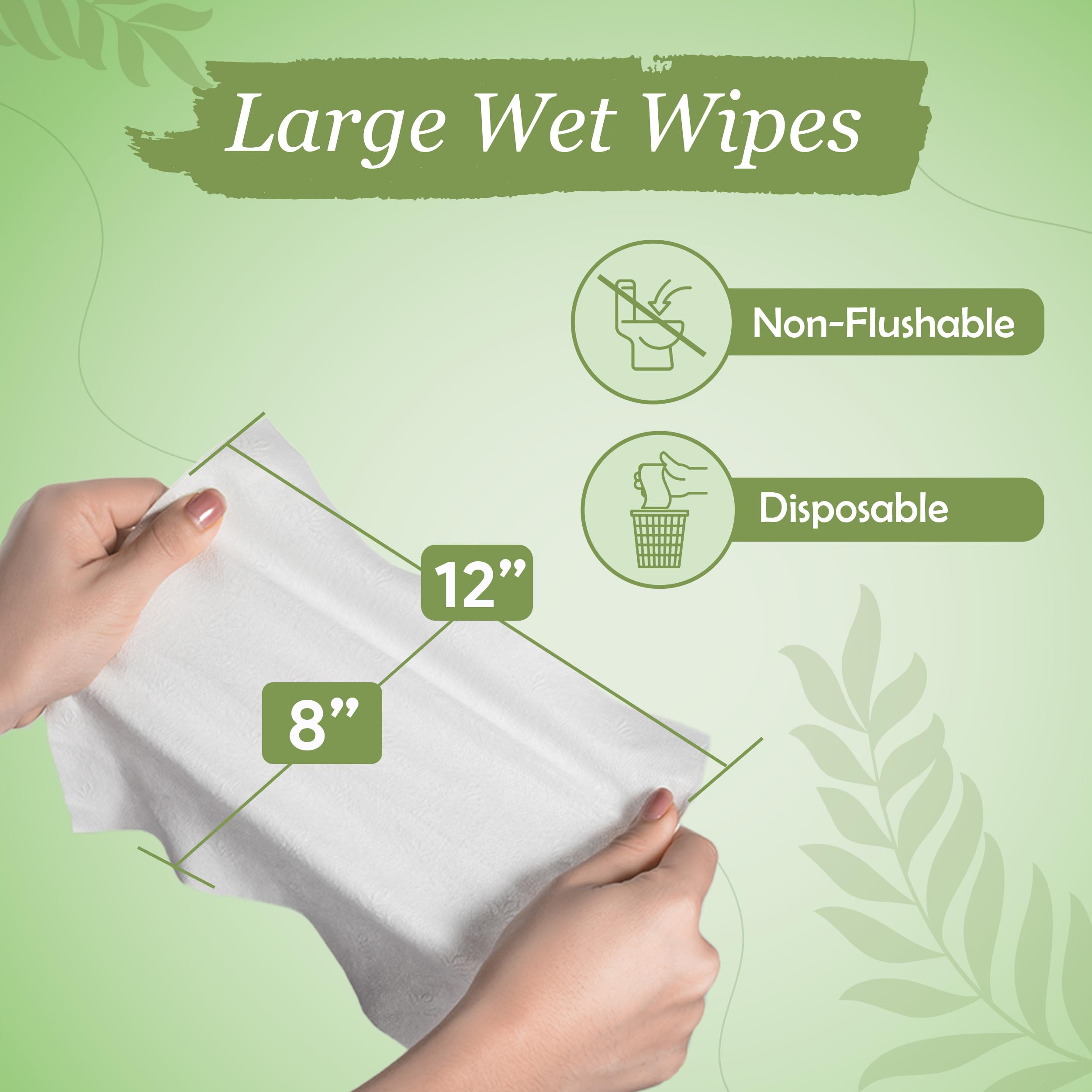ProHeal X Large Wet Wipes unfolded sheet ready for quick cleanups