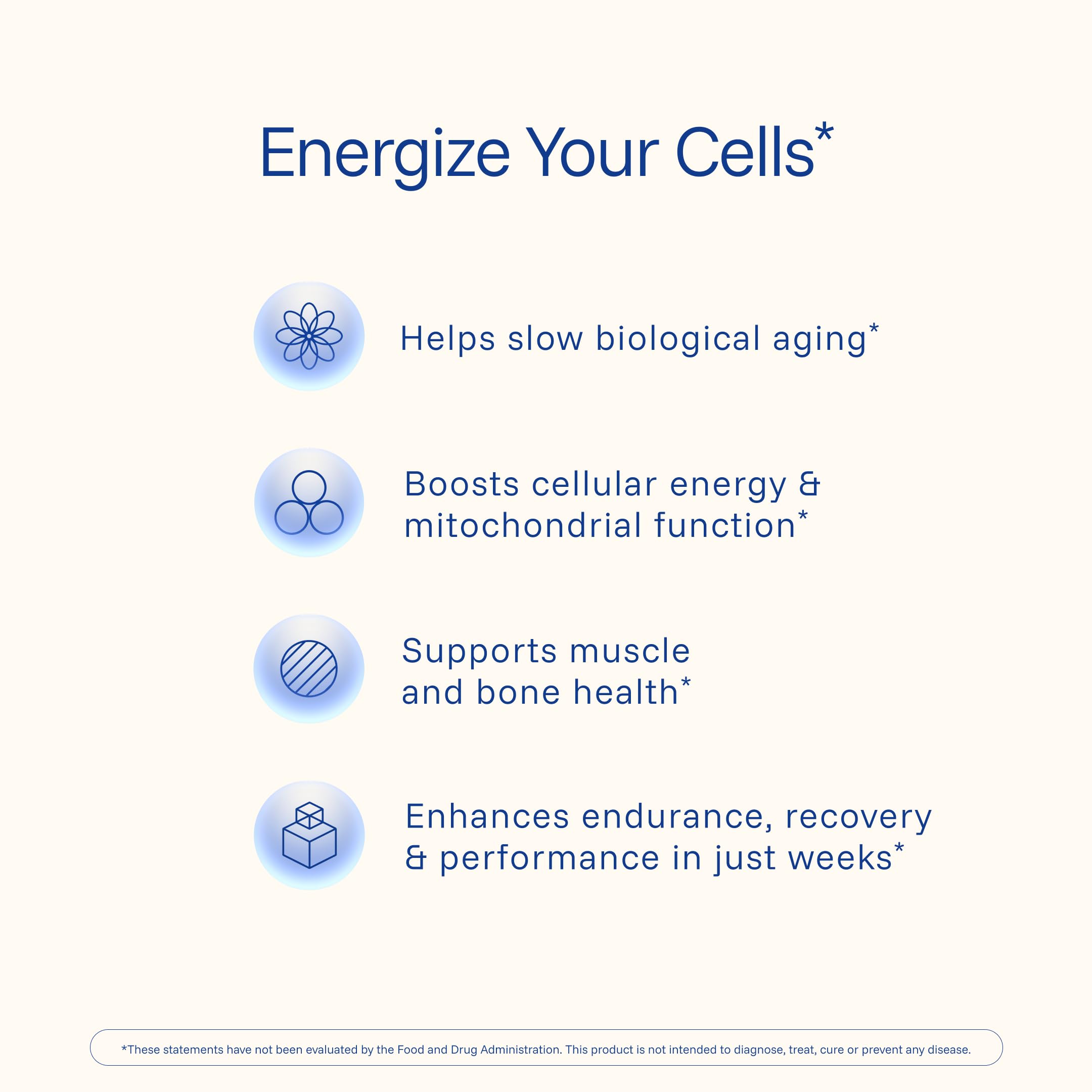 ProHealth Ca AKG bottle with side label emphasizing AMPK activation for energy balance.