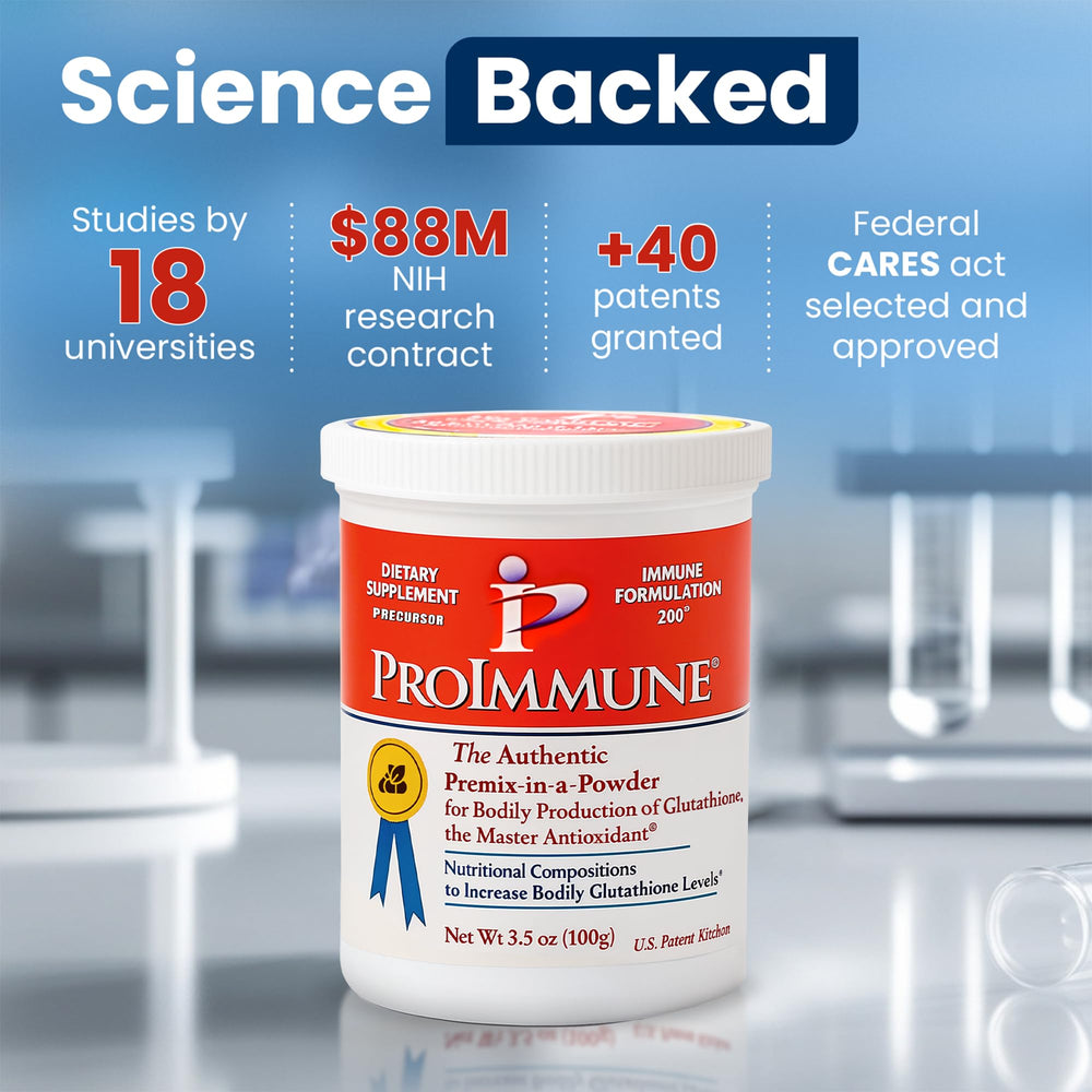 USA made labeling emphasizes quality and physician founded formulation.