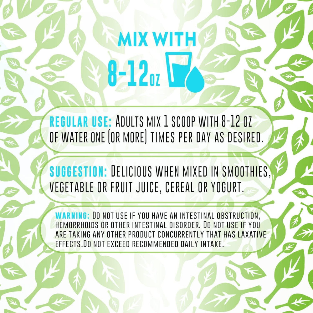 PROJECT AD Fiber+ mango-drink mix shows mango flavor and potential digestive support.