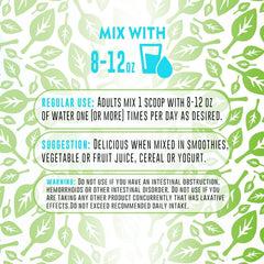 PROJECT AD Fiber+ mango-drink mix shows mango flavor and potential digestive support.