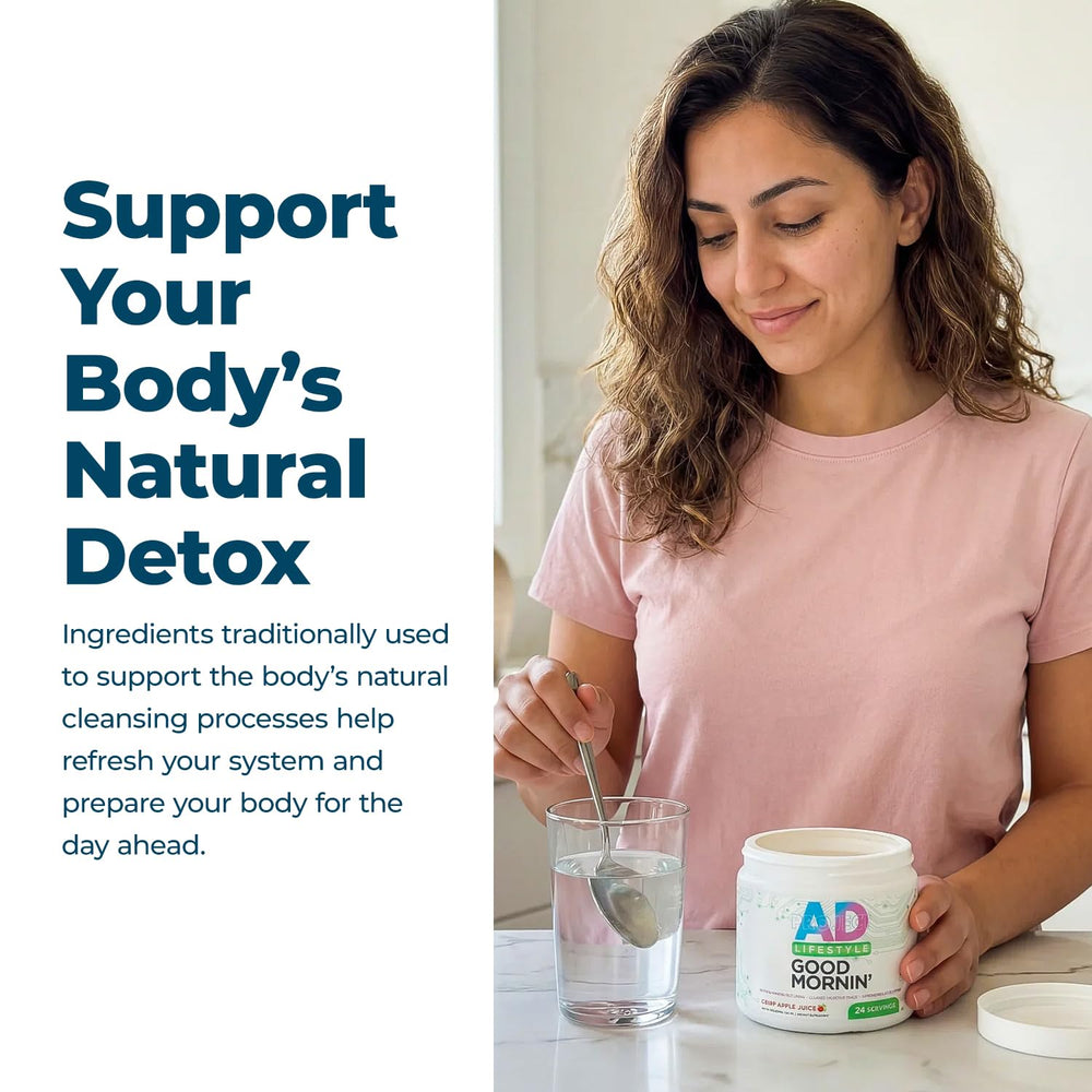 PROJECT AD Life Good Morning ready-to-drink glass, ideal for on-the-go wellness
