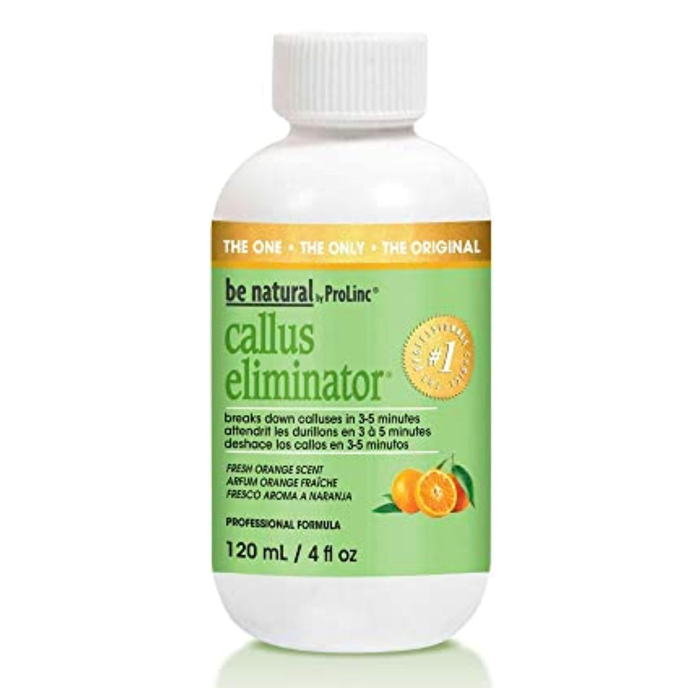 ProLinc Be Natural: botella naranja para suavizar callos y perfumar la pedicura