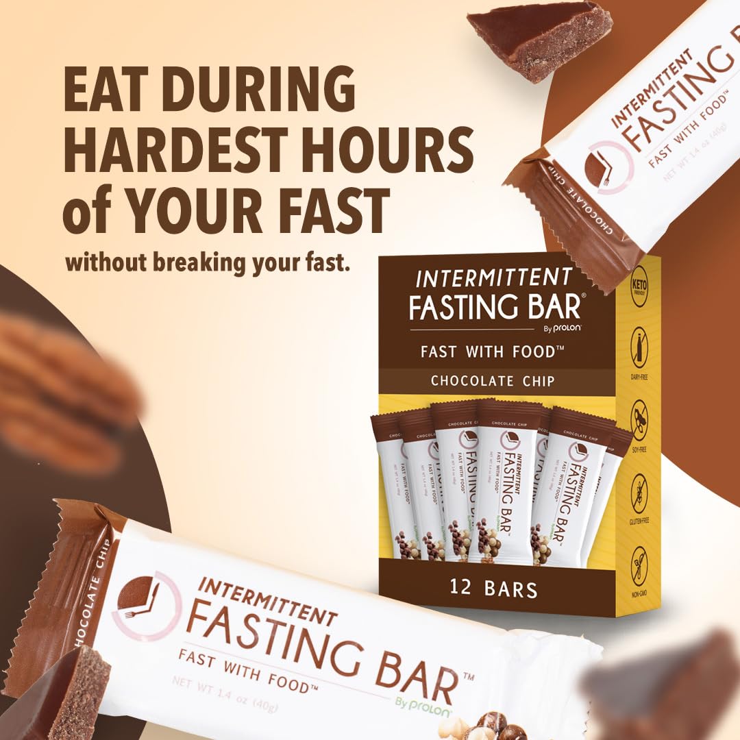 Prolon Bar packaging front view for on-the-go fasting moments