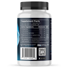 VitaFLUX capsules inside bottle ready for easy daily dosing.