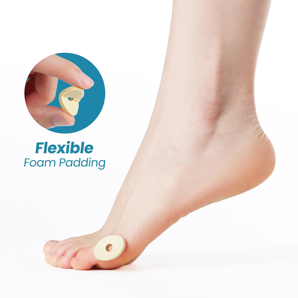 Promifun corn cushions easy application for quick relief during walking and standing.