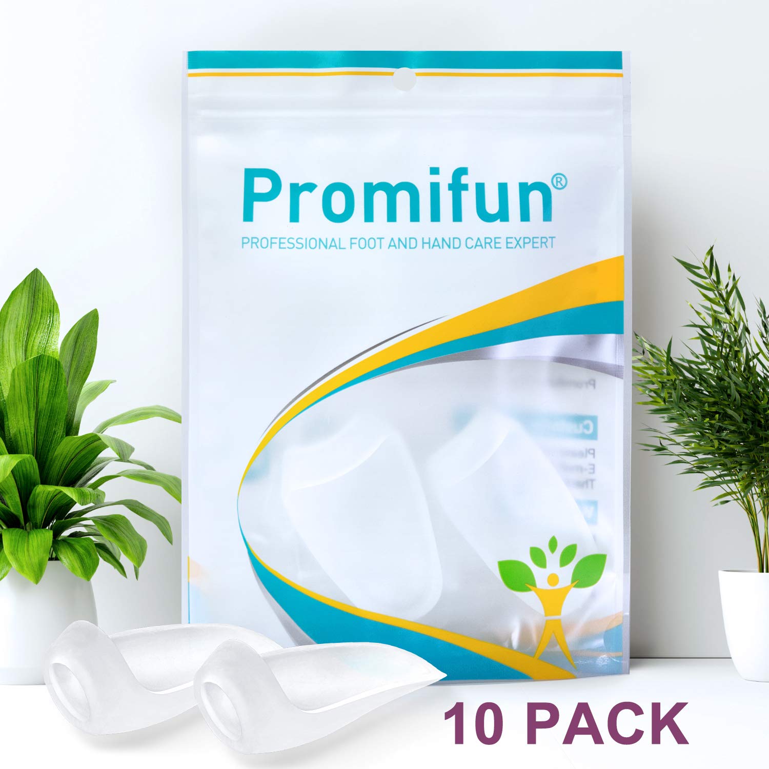 Promifun empaque con diez piezas para conveniencia.