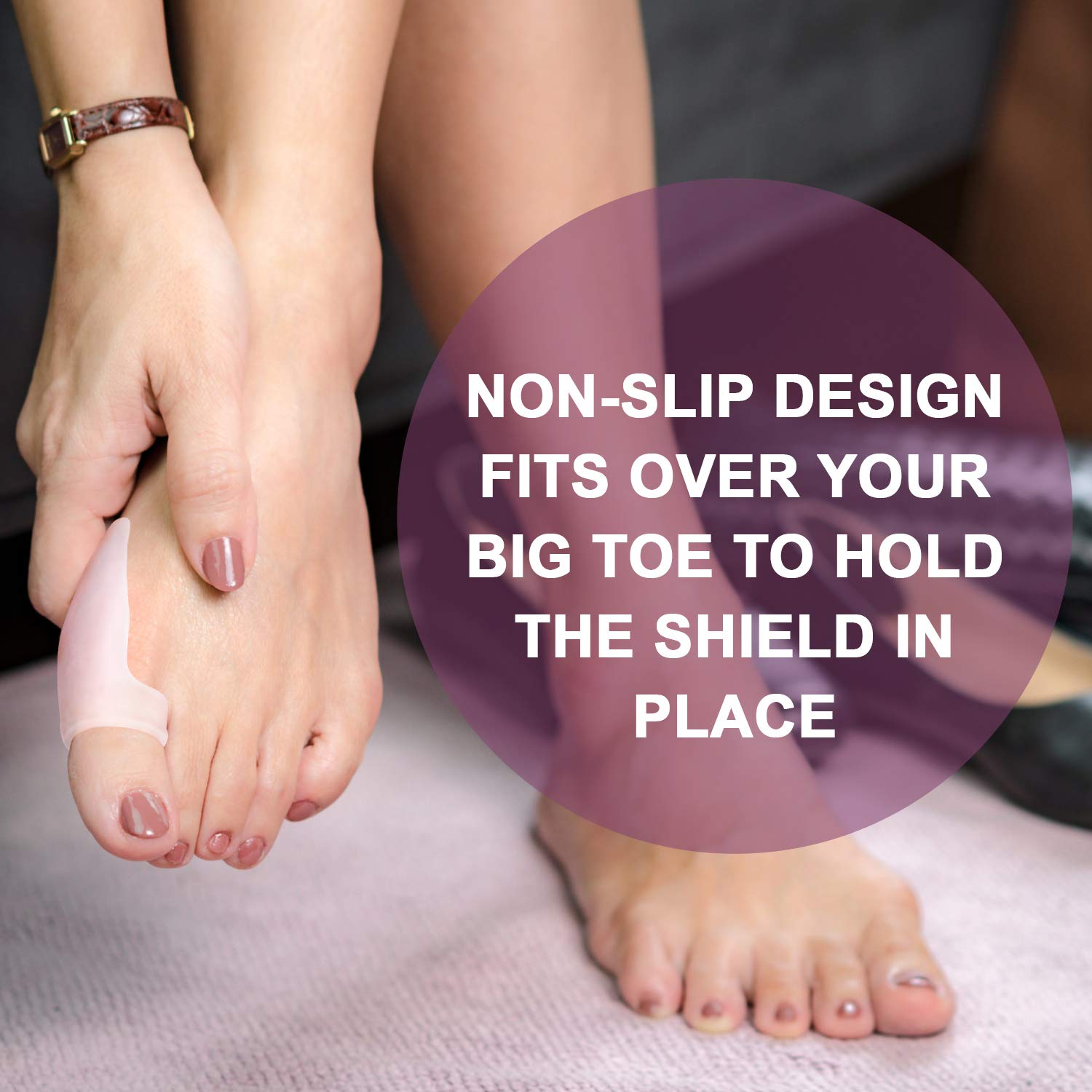 Promifun gel suave se adapta a la mayoría de zapatos.