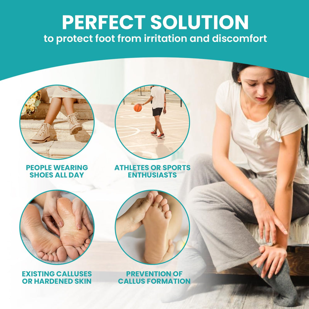 Promifun pads stay in place due to strong adhesive.