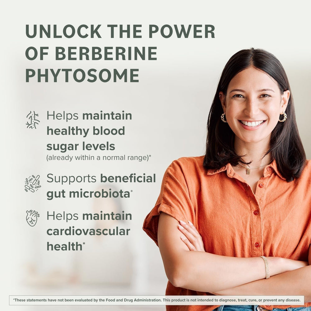 Prominent Nutrition Berberine Phytosome ingredient illustration highlighting absorption-optimized technology.