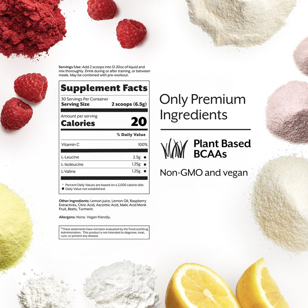 Promix BCAAs dissolving scoop shows quick mixing after training.