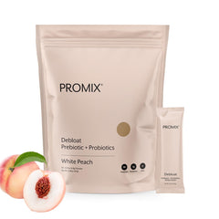 Promix Nutrition Debloat bottle front highlighting packaging for gut wellness
