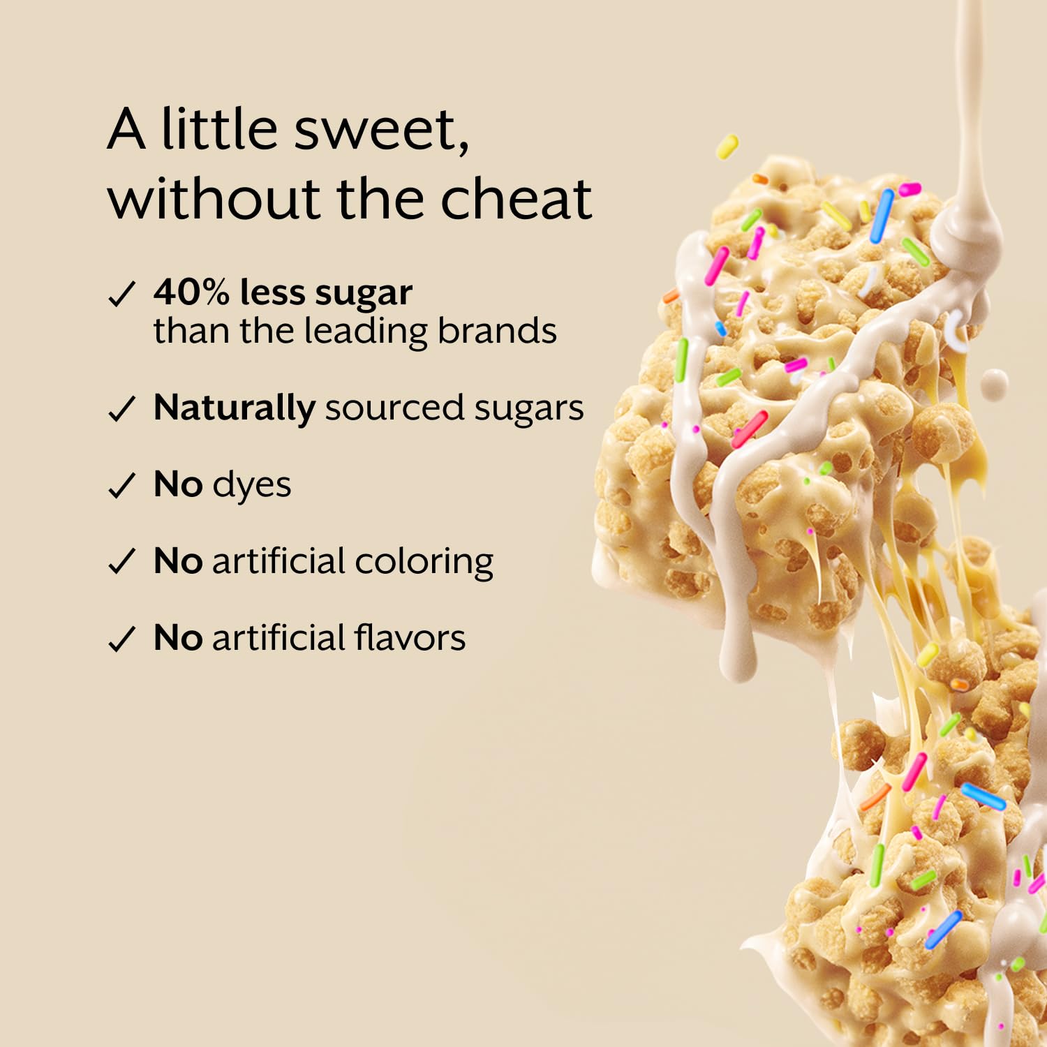 ProMix Nutrition Protein Puff Bars Birthday Cake wrapper highlights clean ingredients
