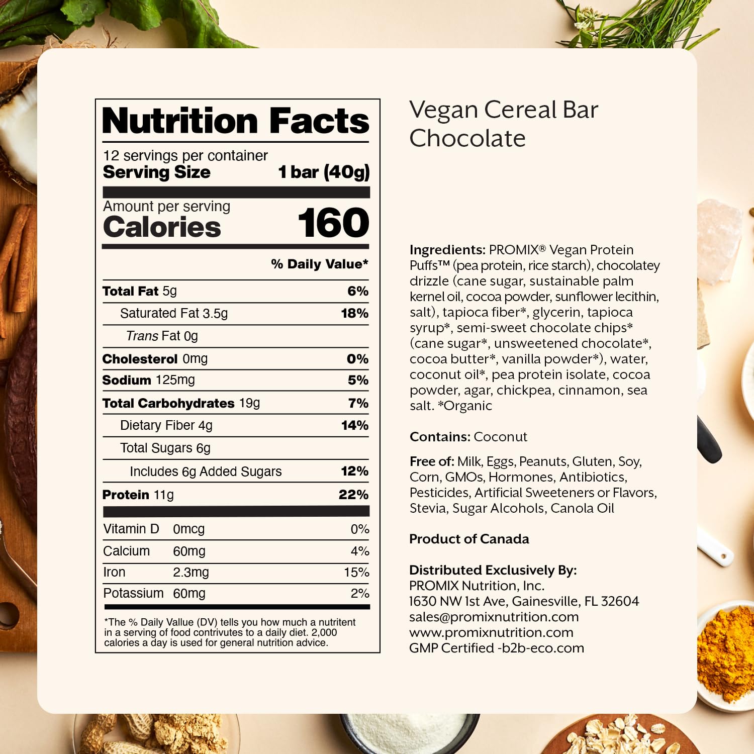 Promix puff bars kosher-certified label highlighting kosher status.