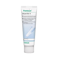 Prontosan Wound Gel 50g pack for convenient at-home wound care.