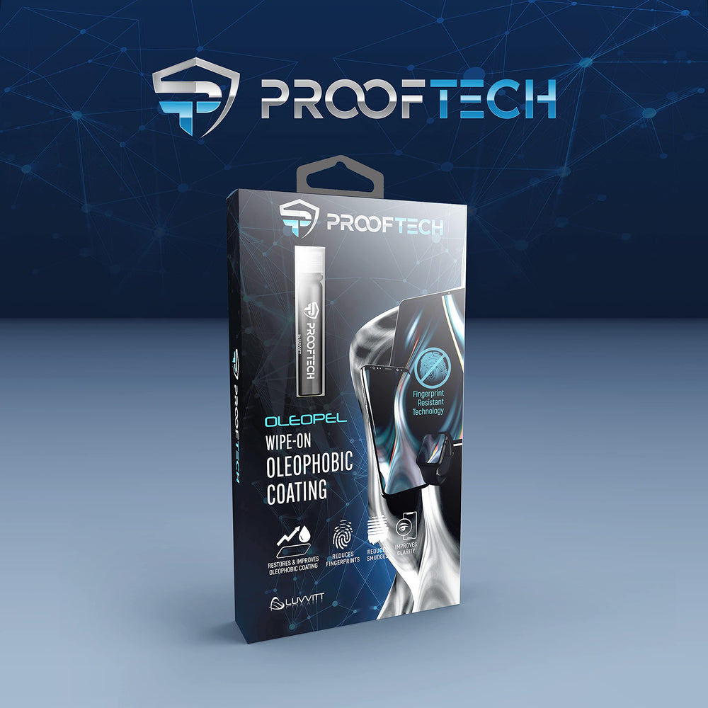 ProofTech OLEOPEL invisible coating on glass remains unseen after use.