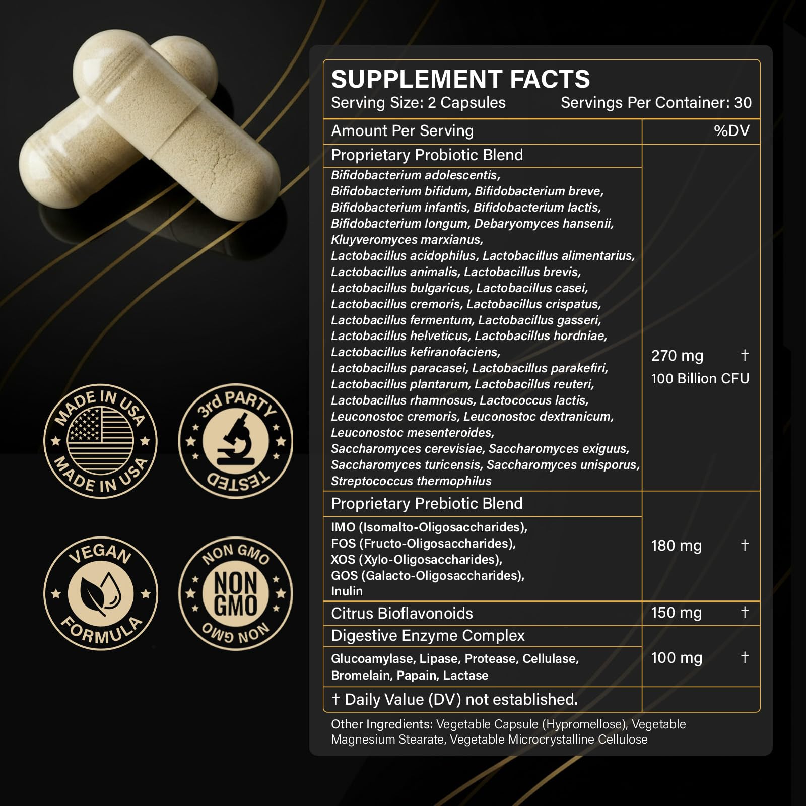 180-capsule bottle designed for long-term daily use.