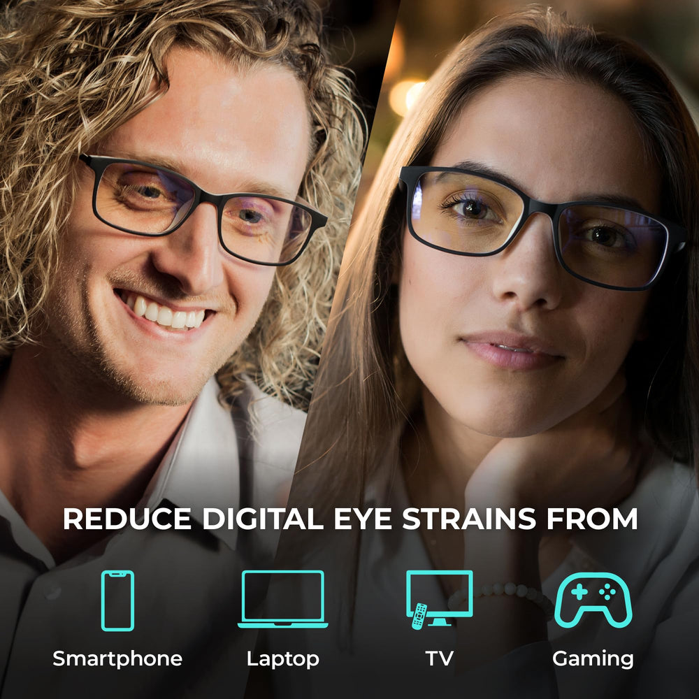 Prospek Arctic blue cut lenses filter blue light with minimal color distortion.