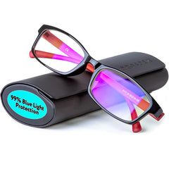 Prospek blue light reading glasses frames for all-day comfort and modern style.